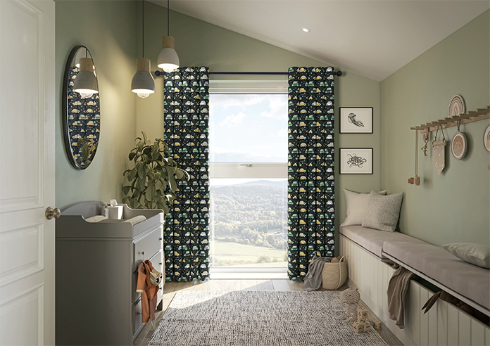 Roadtrip, Forest Green - Made to Measure Curtains - Image 14